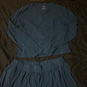Women's Blue Sleepwear Set